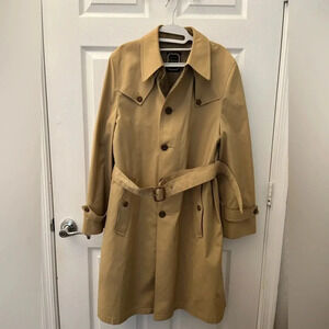 ! Vintage 70s  Men Christian Dior Monsieur Trench Coat Sz 40R